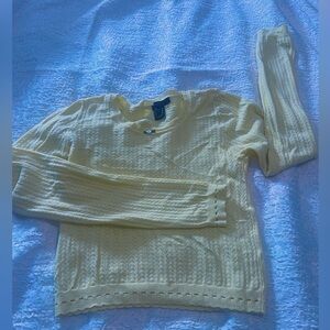 Women's yellow Sweater
